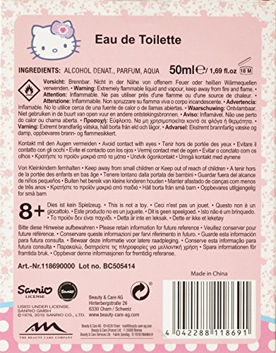 Hello Kitty Dotty Floral EDT, 1er Pack (1 x 50 ml) - 2