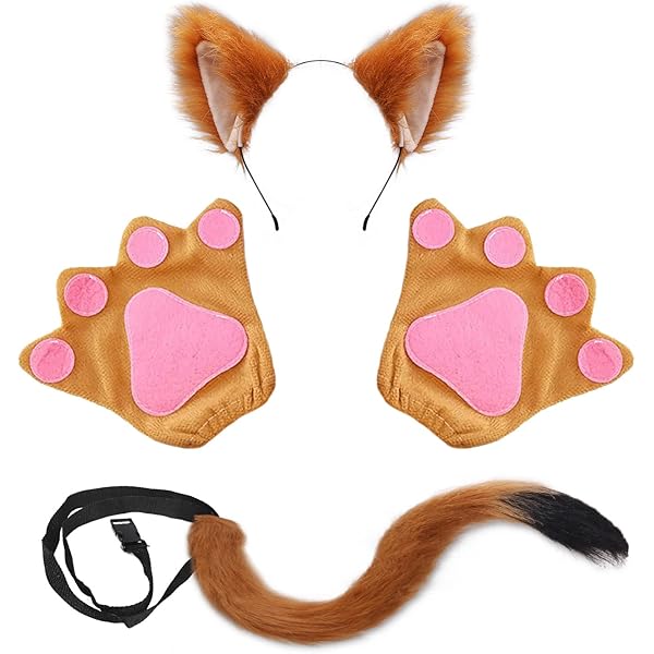 5 Fascie Orecchie Coniglio LED - Per Costumi Pasquali, Feste E Travestimenti, Multicolore