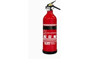 ‎HP AUTOZUBEHÖR HP Autozubehör [Auto-Feuerlöscher – 2 kg ABC-Pulverlöscher mit Manometer und Halterung​