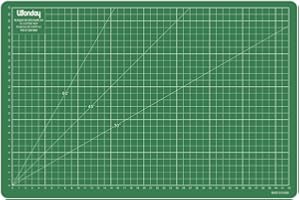 Wonday Piastra, tappetino da taglio A3, 450 x 300 mm, autocurante, grado B, verde