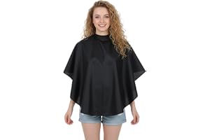 2 st frisörkappa skönhetskappa barberare smink vattentät hårfärg vattentålig styling schampo capes skönhetssalong kort smock