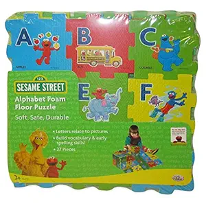Sesame Street Alphabet Foam Floor Puzzle Size: Pack Of 1 Model: #7722