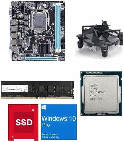 Amazon.in: Buy Core i7-4770 [ 4th Gen ] with 3.4 GHZ Combo Kit
