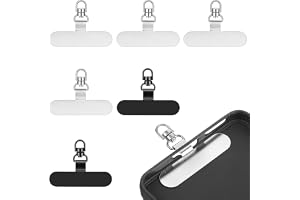 Yuomeaz 6-pack telefonflik, 360° roterbar mobiltelefonsnodd, universell ultratunn mobiltelefonflikar dyna för alla telefonfod