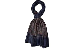 Lorenzo Cana Men's Scarf 100% Cashmere Scarf Cashmere Scarf Men's Scarf Men Woven Multicoloured