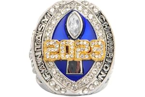 MCBEAN FFL Fantasy Football Championship Ring Replik 2023 Rugby League Champion Ringe Fan Freund Geschenke Souvenir Büro Freund Zimmer Vitrine Ornamente