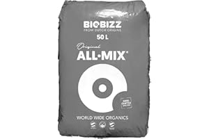 ELITE BBQ BioBizz All-Mix 50L - Hochwertige Bio-Erde für Pflanzen, Biobizz Allmix für Indoor & Outdoor Anbau, Angereichert mit Organischen Nährstoffen, Biobizz All Mix Nachhaltigen Gartenbau