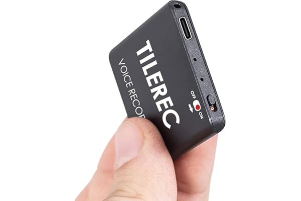 Mini Enregistreur Vocal 64 Go Ultra-Fin – Enregistreur Audio USB-C avec Activation Vocale, Enregistreur Vocal Portable, 1 145 h de Mémoire, pour Réunions, Cours, Voiture – par Atto Digital