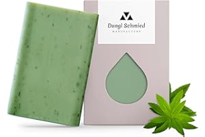 Dungl Schmied Seife Zitronenverbene handgemacht | Verbene Seifenstück | Duftende Natur | Ohne Palmöl | Pflegeseife mit natürlichen Inhaltsstoffen | Vegan | Für alle Hauttypen