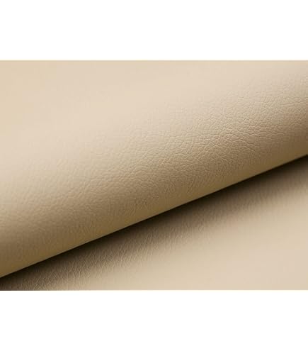 Kunstleer Kunstleer Stof Voor Bekleding Meubels Sofa Stoel Auto's Tassen Ambachtelijke Strik Oorbellen Maken Materiaal Naaien DIY Ambachten 160 Cm Breed Verkocht Per Meter(Color:Helder bruin