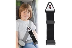 ZKGYUS Ajusteur de ceinture de sécurité voiture, Bloque ceinture de securite voiture, Universel Ajusteur de ceinture de sécurité de voiture pour Enfants/Adultes