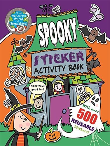 Spooky Sticker Activity Book: The Wonderful World of Simon Abbott
