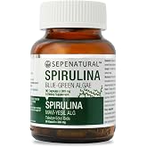 Sepe Natural Spirulina | Mavi Yeşil Alg | 90 Kaps&uuml;l x 380 mg | Tek İ&ccedil;erikli Bitkisel Takviye