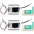 Geekstory 915MHZ ESP32 LoRa Development Board V3 SX1262 ESP32 LoRa V3 with OLED Display + LoRa 32 V3 case + LoRa Antenna for Arduino LoraWan IOT Internet, not Compatible with LoRa V2 (Pack of 2)