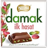 Nestl&eacute; Palate First Harvest Milky Pistachio Square Chocolate, 60 g, 1 Piece