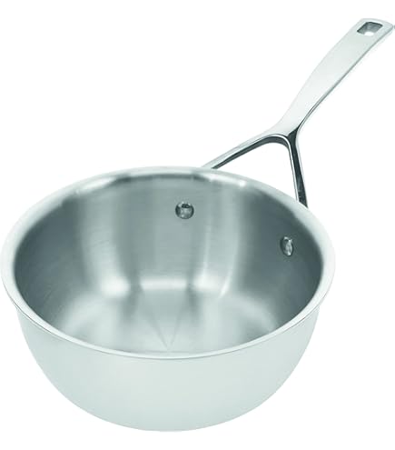 De Buyer TWISTY Edelstahl Topfset 4-tlg. - 14-20 Cm Mit Abnehmbaren Silikongriffen