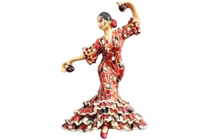 WEDARE MAGNET SOUVENIR Calamita da frigorifero 3D da ballerina di flamenco Spagna, regalo per la casa e la cucina, decorazione per frigorifero Spagna