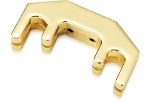 Unxuey Schalldämpfer für Violine/Geige/Geige/Schalldämpfer, Metall, für 1/2, 3/4, 4/4 Violine