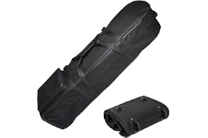 GENERIC Sac de Voyage de Golf avec roulettes | Oxford 900D imperméable | Sac de Voyage léger et Grand pour protéger Vos Clubs en Toute sécurité pour Les Voyages sur Les terrains de Golf, Les Tournois et Les