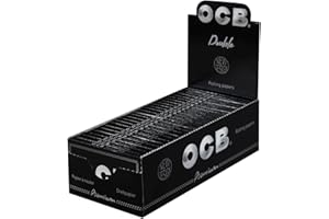 OCB 16706 Premium krótki nr 4 czarny, 25 zeszytów po 100 kartek (36 x 69 mm)