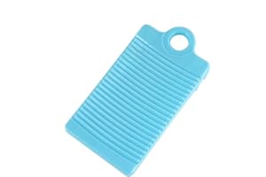 BOBOZHONG Mini Washboard Mini Wash Board Mini Plastic Washboard Fashion Washboard Non-Slip Washboard Clothes Washboard Hand Wash Board for Home Laundry(31 * 16cm)