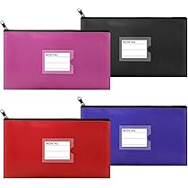 Pochette Femme Alumuk Lot De 8 Porte-monnaie élégants - En Polyuréthane - Avec Mini Trousse Maquillage