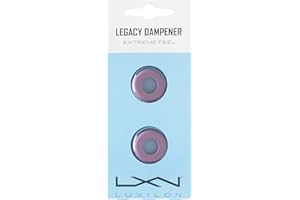 Wilson Luxilon WRZ538000 Antivibrazioni Legacy Dampener, per Racchetta da Tennis, Lila, 2 unità