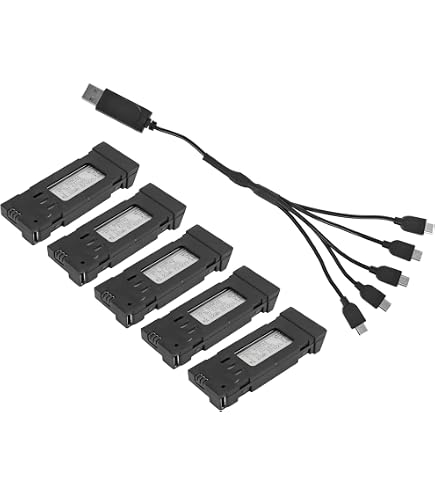 Kit Batterie Quadrirotor Kit 3 Batteries Drone Cuifati Avec Câble