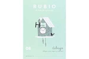 EDICIONES TÉCNICAS RUBIO - EDITORIAL RUBIO Rubio 08 - Caligrafía Escolar Rubio: Escritura 08 (Escritura RUBIO)