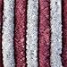Produktbild Chenille Flauschvorhang - 200x100 - grau/bordeaux