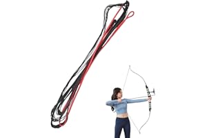 AGATIGE Nylonsehne Für Traditionelle Und Retrograde Bögen, Ersatzsehne 12 Stränge - Alle Größen 58-70 Zoll Länge, Für Die Jagd Auf Lange Retrograde Bögen