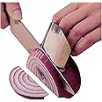 Rosojodg Silver Stainless Steel Finger Hand Protector Guard Chop Safe Slice Knife Cutting Shield Kitchen Tool Chopping Board Sets Kitchen Tools and Gadgets