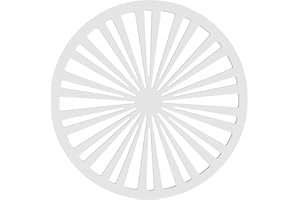 Silikomart | 33.214.87.0065 GALETTE DES ROIS 04 - Stencil en silicone pour réaliser la traditionnelle Galette des Rois. ø210 h 2,5 mm