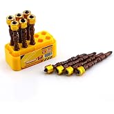 Mıknatıslı PZ2 Bits U&ccedil; 10 Adet 65 mm Renkli Vida Tutucu S&ouml;kme Yıldız Matkap Vidalama Ucu S2 &Ccedil;eliği