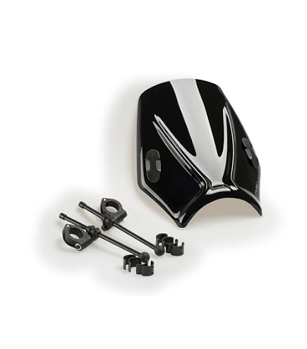 Puig 5655W Windschutzscheibe Transparent – 3 Mm Methacrylat, Aerodynamisch, Für Motorräder