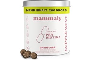 mammaly Probiotika-Drops für Hunde 340g - Verdauungssnacks für Magen Darmflora Aufbau (bei Durchfall, Sodbrennen & Gras fressen) Alternative-Leckerlie zu Heilerde, Kohletabletten als leckere Snacks