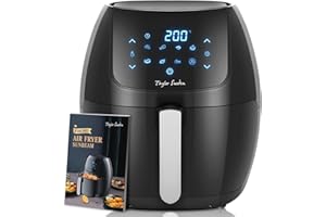 Taylor Swoden Sunbeam - Friteuse à air 7L, 1800W, sans huile. Écran tactile LED, 8 en 1, arrêt automatique programmable, thermostat