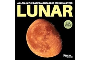RIZZOLI Lunar 2025 Wall Calendar