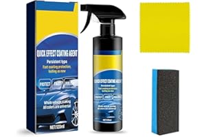 GRXMAEAT Advanced Car Quick-Acting Coating Agent Spray, 2025 New 3 in 1 High Protection Quick Effect Waterless Wash Coating, Quick Effect Coating Agent, Restore Shine & Long-Lasting Protection