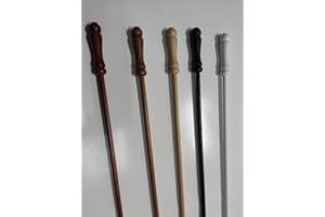 TENDEEVOLUTION Frusta Bastone in Legno Per Tenda In Legno, Misura 125cm, Frustino In Legno Ideale Per Lo Scorrimento Della Tenda (Noce)