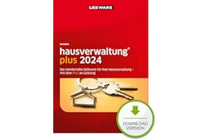 HAUFE-LEXWARE Lexware hausverwalter plus 2024 - Die komfortabel Software für die professionelle Hausverwaltung von bis zu 250 Einheiten – mit dem PLUS an Leistung | PC Aktivierungscode per Email