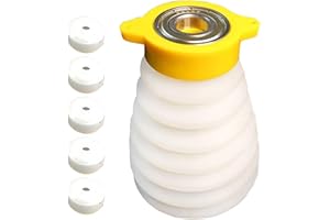 DSFSAEG Drill dust Cover Collector Silicone Scalable for Ceiling Electric Hammer Hand Impact Drill Hole Saw Dust Bowl, Dustproof Tool of Dril Power Tool(for 160mm)