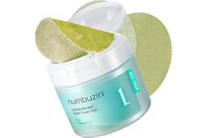 numbuzin N°1 Toner pads | Toner pads Centella Re-Leaf Green Centella | Plantes apaisantes, Centella Asiatica | Pad Double Face | 70 pads, 190 ml