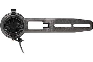 CloseTheGap Raceday fi Karbon Fahrradcomputer Halterung - Fahrrad Lenkerhalterung für integrierten Lenker mit 2-Schrauben-Befestigung, mit Adapter kompatibel mit GoPro, Garmin, Wahoo, Bryton