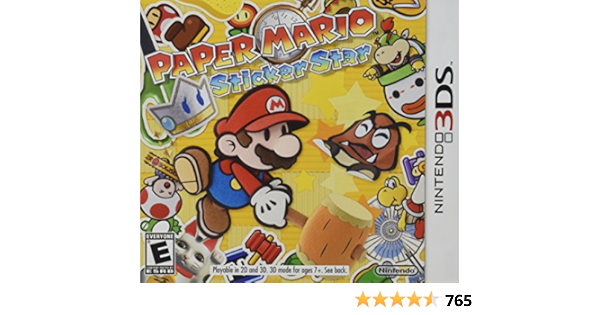 Paper Mario Sticker Star Nintendo Of America Amazon De Paper Mario Sticker Star Nintendo Of America Amazon De