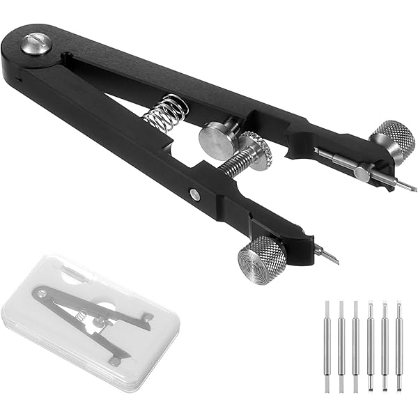 Bergeon 7825 Spring Bar Tweezer Lug Removal Fitting Tool : Amazon