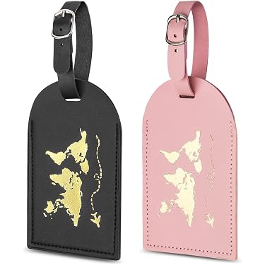 Lot De 2 étiquettes à Bagages Protege - Marque Non Spécifiée, Neuves