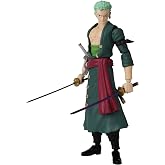 Anime Heroes One Piece Figures Roronoa Zoro Action Figure Articulated Zoro Anime Figure with Interchangeable Arms and Faces