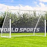 Netzclips & Stifte enthalten - die Fußballtorpfosten werden mit Netzclips und Bodenstifte geliefert, so dass die Tore fest im Boden halten werden für eine erhöhte Stabilität.