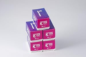 Kentmere 400asa Black & White Film 35mm 36exp 5 Pack